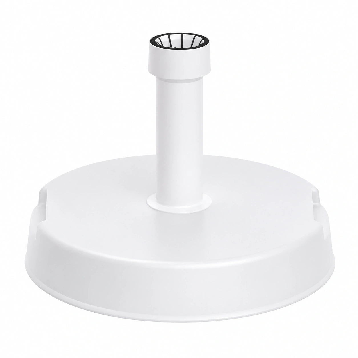 Siena Garden Rundständer aus Beton, 20 kg, Weiß