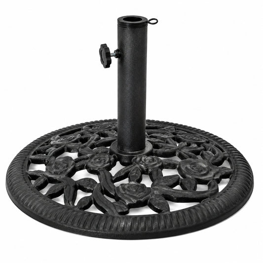 Gusseisen Sonnenschirmständer Rund 12kg, Ø48cm