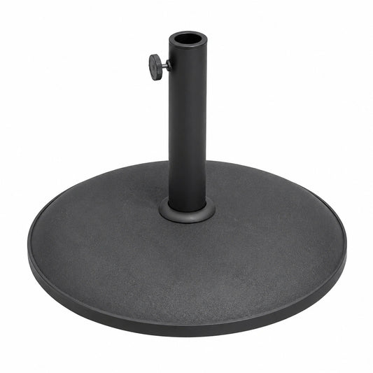 RAM Sonnenschirmständer aus Gusseisen, Schwarz, 25 kg