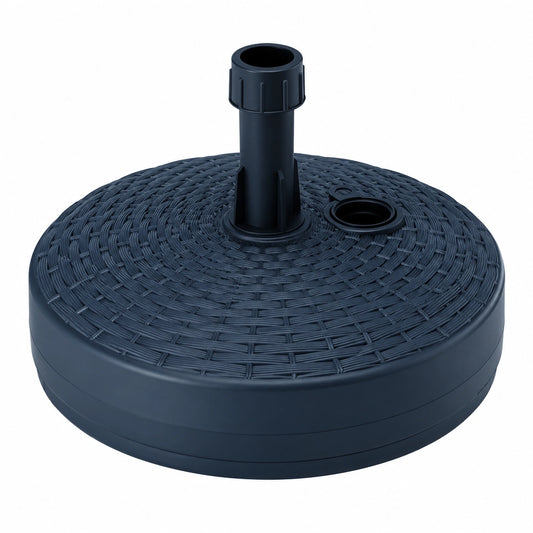 Polyethylen Schirmständer 10 kg, 39 x 39 x 13 cm, Anthrazit